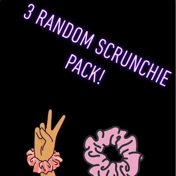 3 random Scrunchie pack!